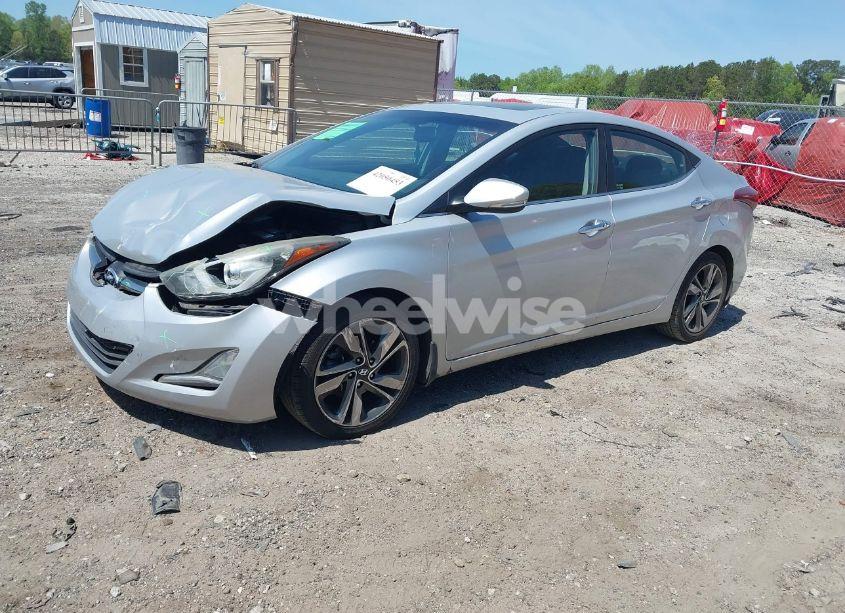 Photo 2 of 2014 Hyundai Elantra LIMITED (VIN KMHDH4AE2EU142048)