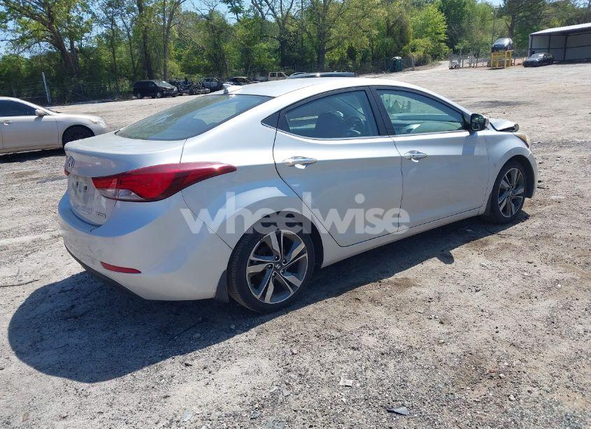 Photo 4 of 2014 Hyundai Elantra LIMITED (VIN KMHDH4AE2EU142048)