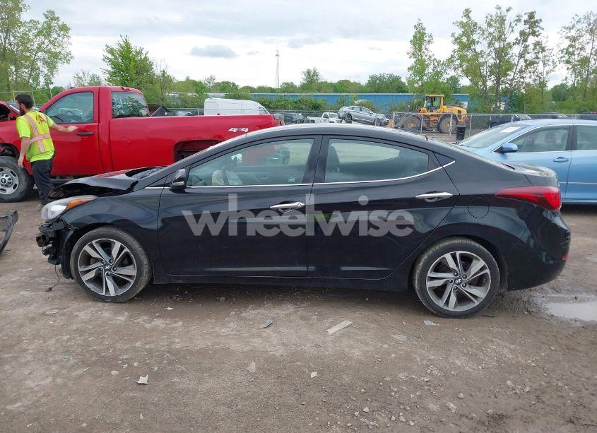 Photo 15 of 2014 Hyundai Elantra LIMITED (VIN KMHDH4AE2EU142566)