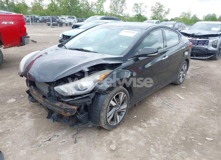 Photo 2 of 2014 Hyundai Elantra LIMITED (VIN KMHDH4AE2EU142566)