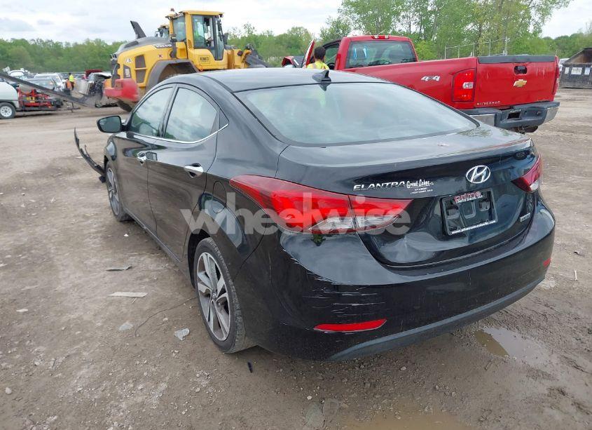 Photo 3 of 2014 Hyundai Elantra LIMITED (VIN KMHDH4AE2EU142566)