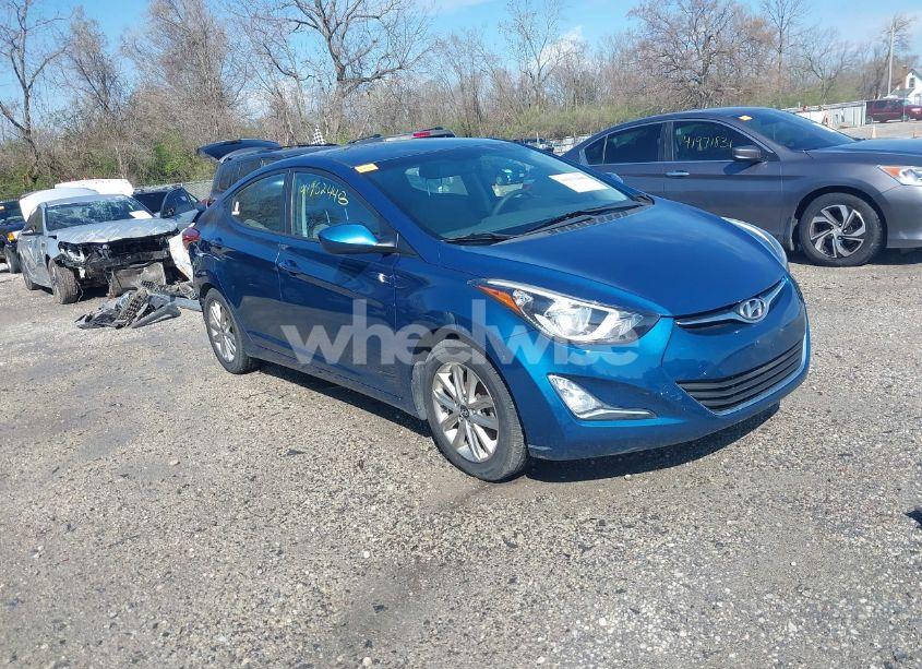 2016 Hyundai Elantra SE (VIN KMHDH4AE2GU544736) main photo