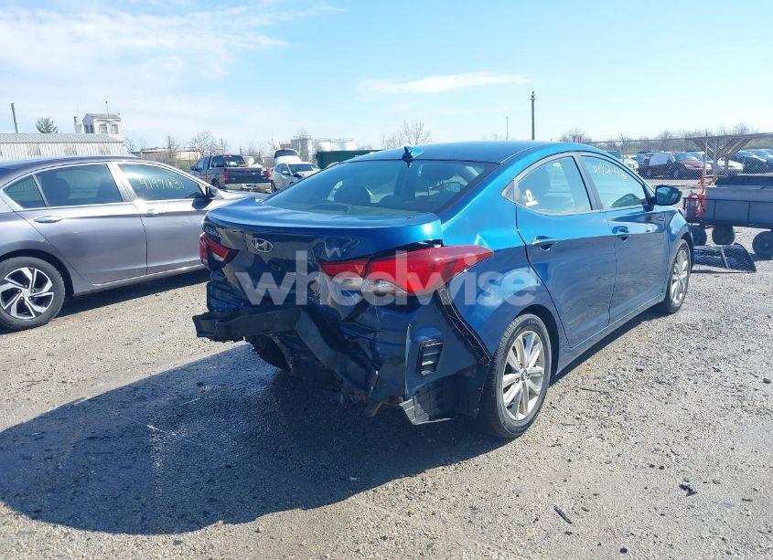 Photo 4 of 2016 Hyundai Elantra SE (VIN KMHDH4AE2GU544736)