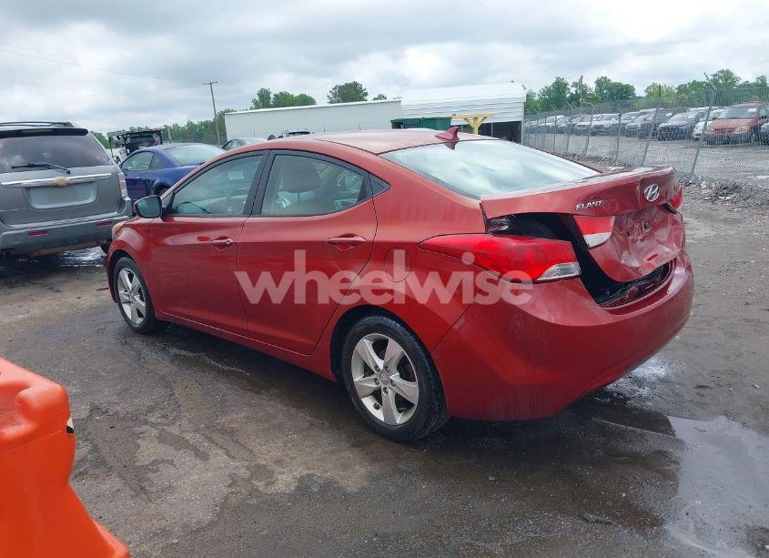 Photo 3 of 2011 Hyundai Elantra GLS (ULSAN PLANT) (VIN KMHDH4AE3BU144483)