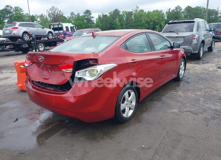 Photo 4 of 2011 Hyundai Elantra GLS (ULSAN PLANT) (VIN KMHDH4AE3BU144483)