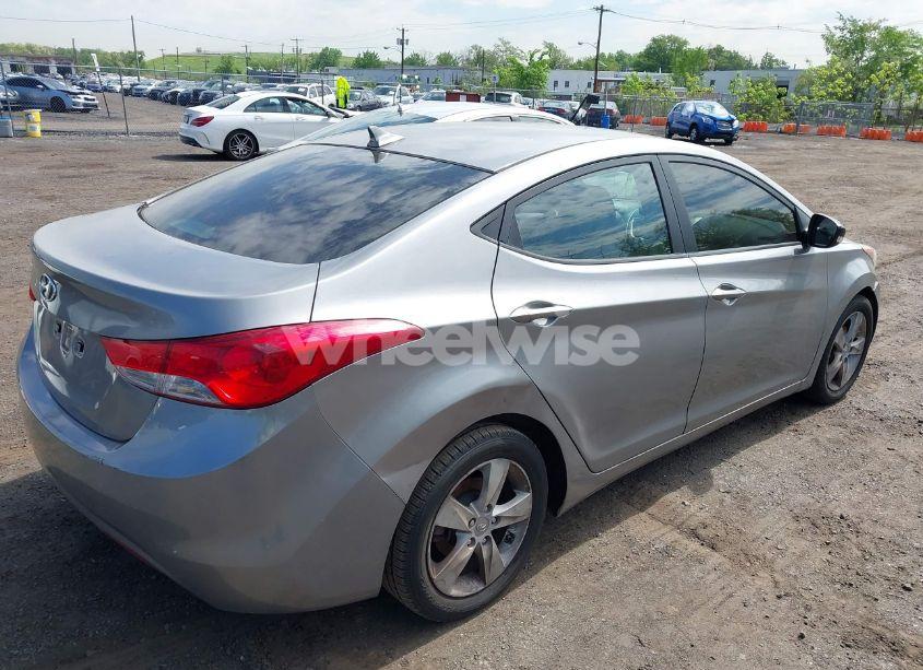 Photo 4 of 2011 Hyundai Elantra GLS PZEV (VIN KMHDH4AE3BU150915)