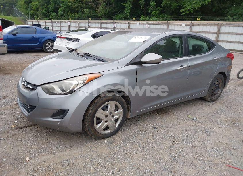 Photo 2 of 2012 Hyundai Elantra GLS (ULSAN PLANT) (VIN KMHDH4AE3CU399653)