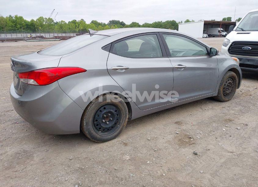 Photo 4 of 2012 Hyundai Elantra GLS (ULSAN PLANT) (VIN KMHDH4AE3CU399653)