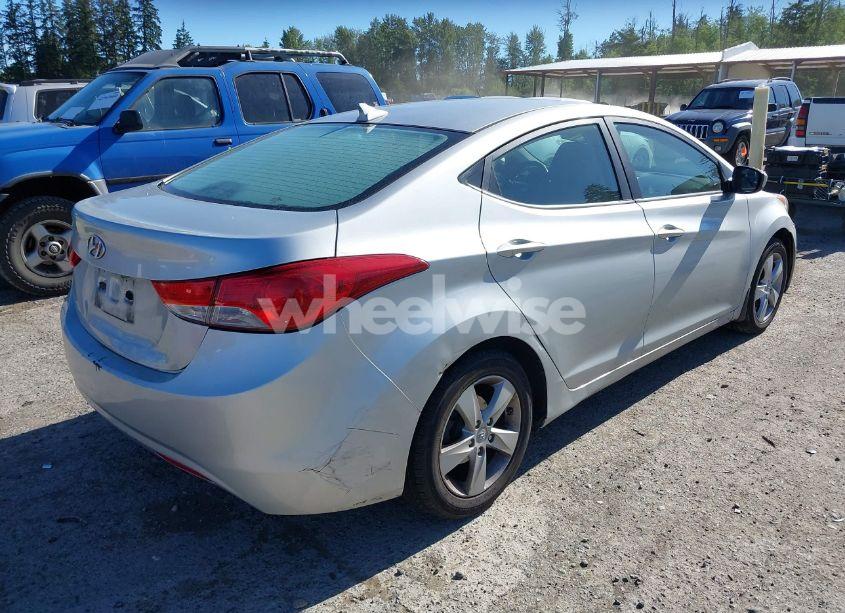 Photo 4 of 2013 Hyundai Elantra GLS (VIN KMHDH4AE3DU499298)