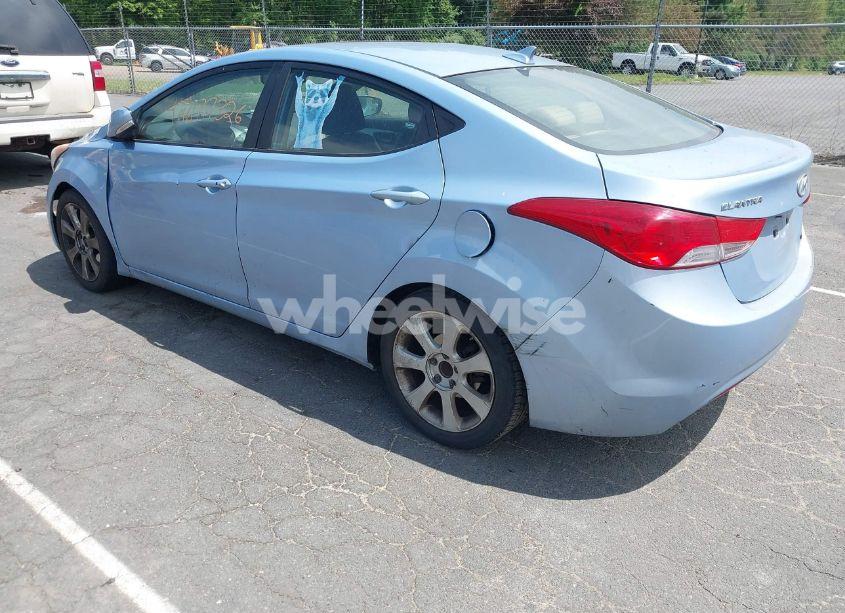 Photo 3 of 2013 Hyundai Elantra LIMITED (VIN KMHDH4AE3DU509859)