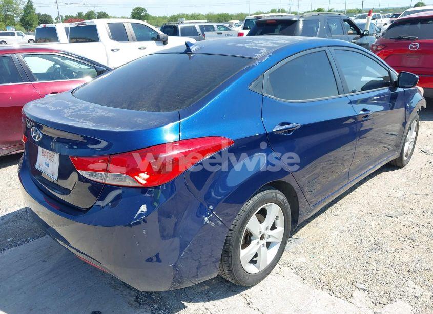 Photo 4 of 2013 Hyundai Elantra GLS (VIN KMHDH4AE3DU529044)