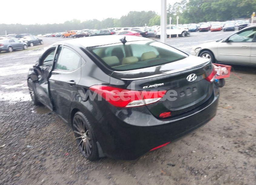 Photo 3 of 2013 Hyundai Elantra GLS (VIN KMHDH4AE3DU597666)