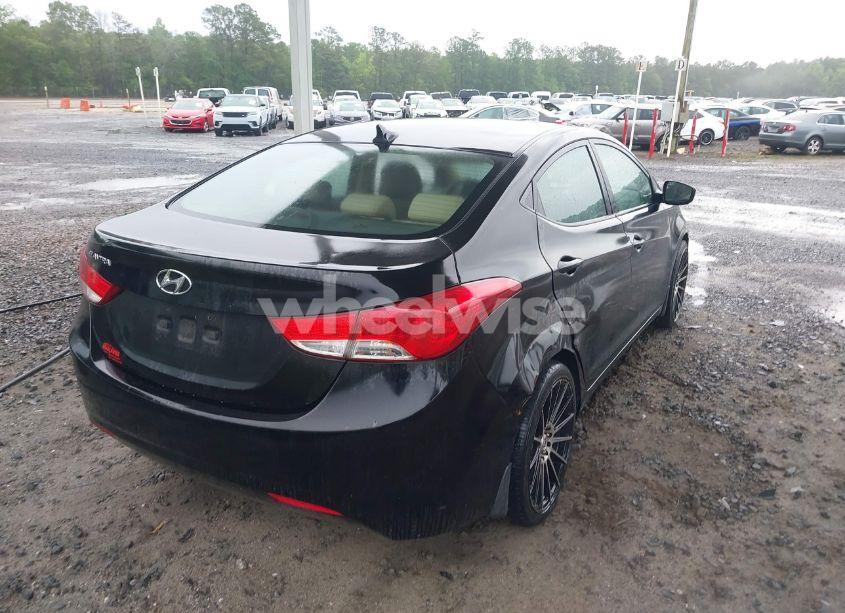 Photo 4 of 2013 Hyundai Elantra GLS (VIN KMHDH4AE3DU597666)
