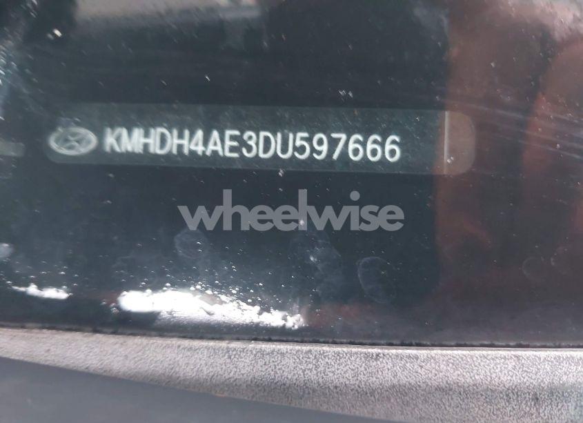 Photo 9 of 2013 Hyundai Elantra GLS (VIN KMHDH4AE3DU597666)