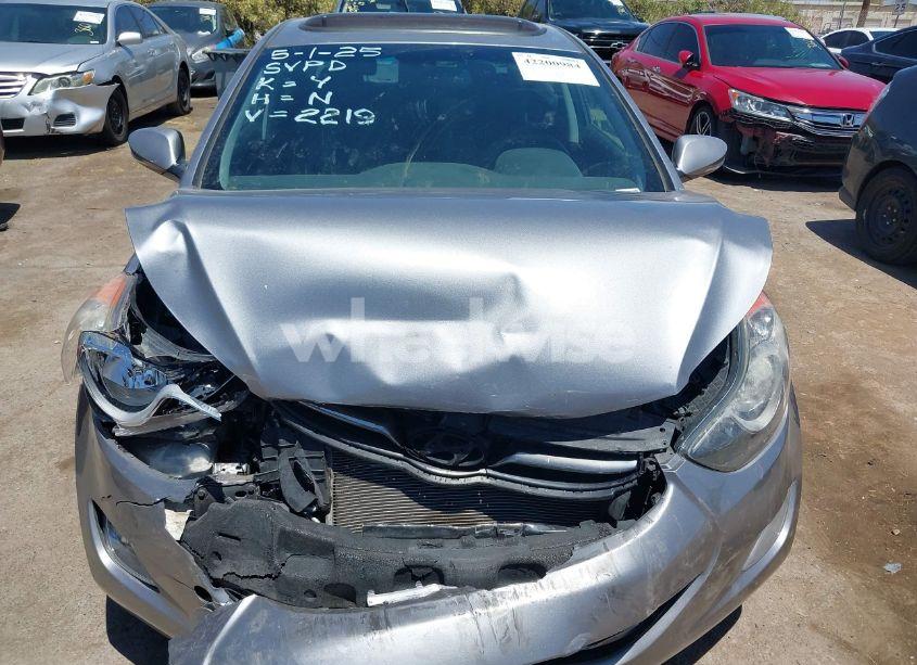 Photo 12 of 2013 Hyundai Elantra LIMITED (VIN KMHDH4AE3DU672219)