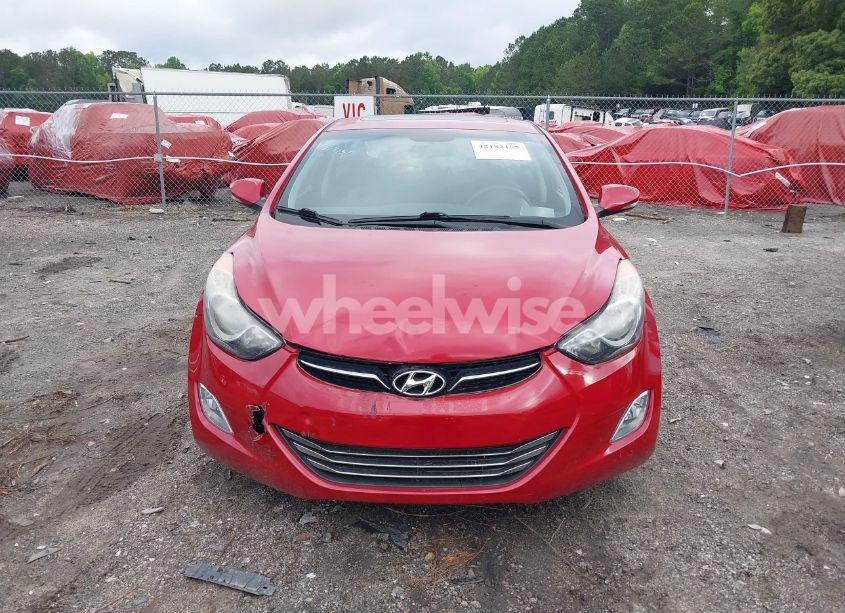 Photo 12 of 2013 Hyundai Elantra LIMITED (VIN KMHDH4AE3DU940377)
