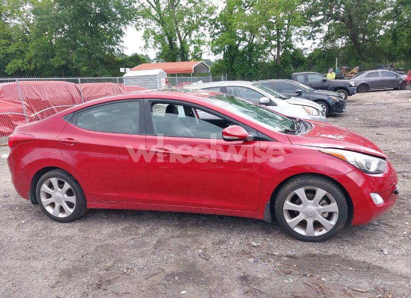 Photo 13 of 2013 Hyundai Elantra LIMITED (VIN KMHDH4AE3DU940377)
