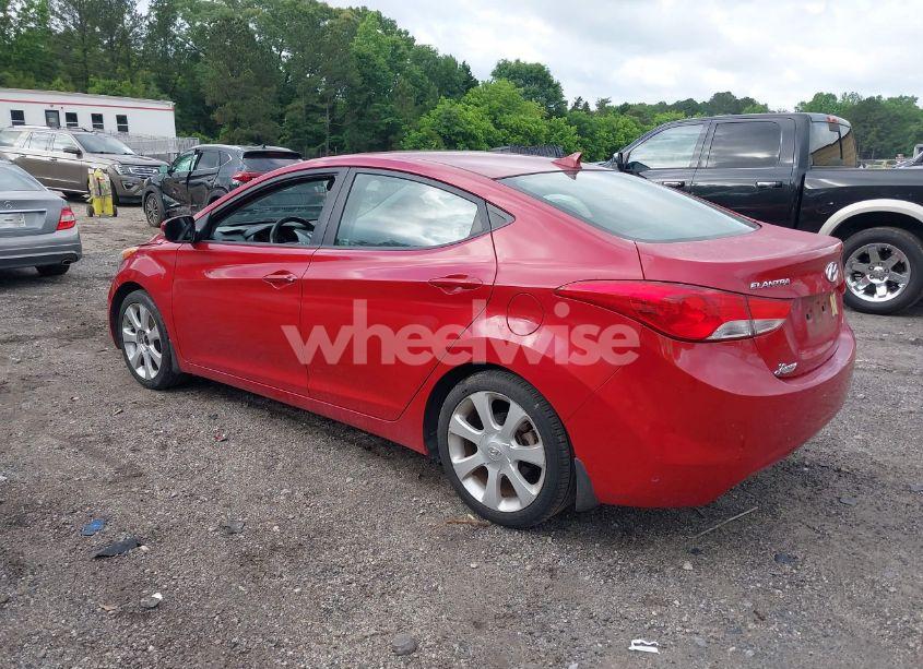 Photo 3 of 2013 Hyundai Elantra LIMITED (VIN KMHDH4AE3DU940377)