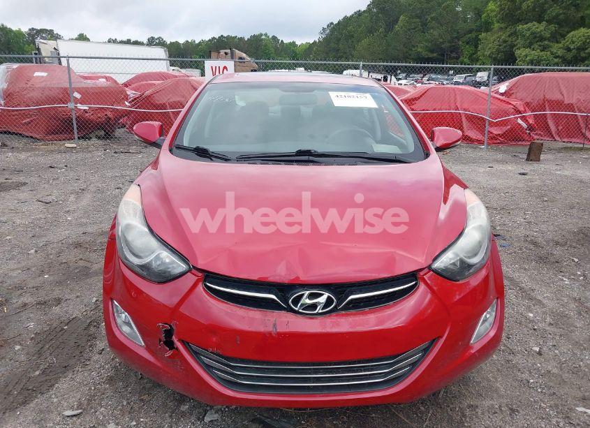 Photo 6 of 2013 Hyundai Elantra LIMITED (VIN KMHDH4AE3DU940377)