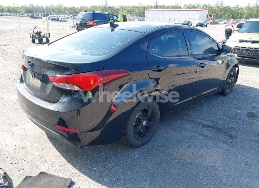 Photo 4 of 2015 Hyundai Elantra SE (VIN KMHDH4AE3FU437435)