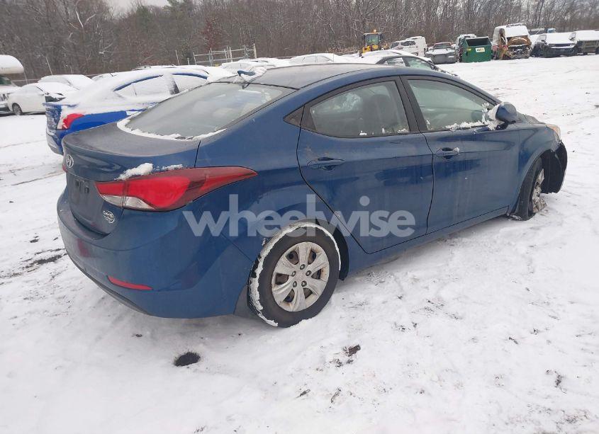 Photo 4 of 2016 Hyundai Elantra SE (VIN KMHDH4AE3GU525614)