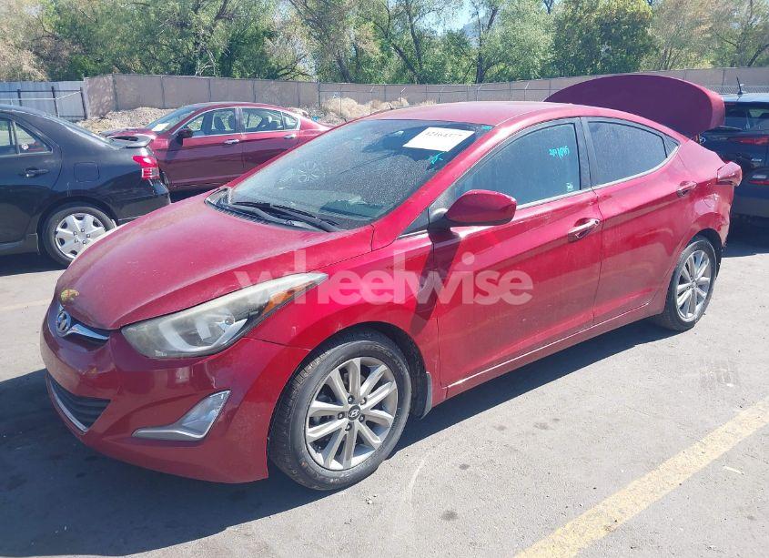 Photo 2 of 2016 Hyundai Elantra SE (VIN KMHDH4AE3GU586929)