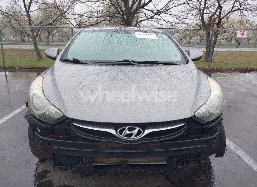 Photo 12 of 2011 Hyundai Elantra GLS (ULSAN PLANT) (VIN KMHDH4AE4BU146727)