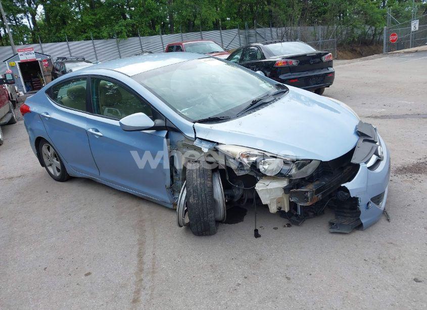 2012 Hyundai Elantra GLS (ULSAN PLANT) (VIN KMHDH4AE4CU386801) main photo