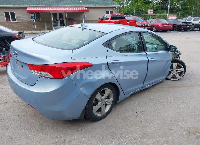 Photo 4 of 2012 Hyundai Elantra GLS (ULSAN PLANT) (VIN KMHDH4AE4CU386801)