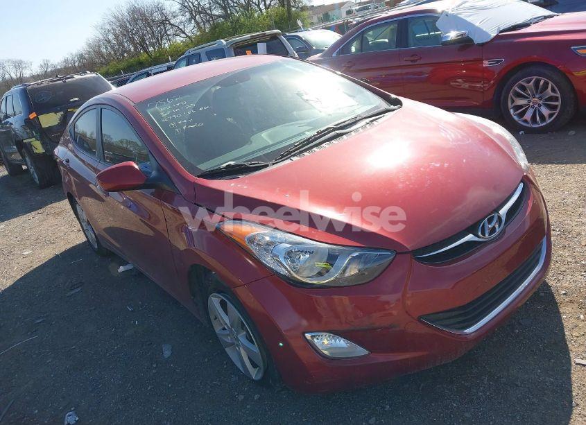 2013 Hyundai Elantra GLS (VIN KMHDH4AE4DU527562) main photo