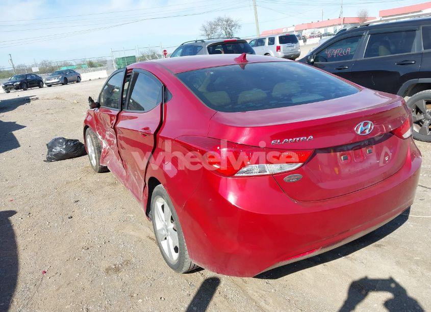 Photo 3 of 2013 Hyundai Elantra GLS (VIN KMHDH4AE4DU527562)