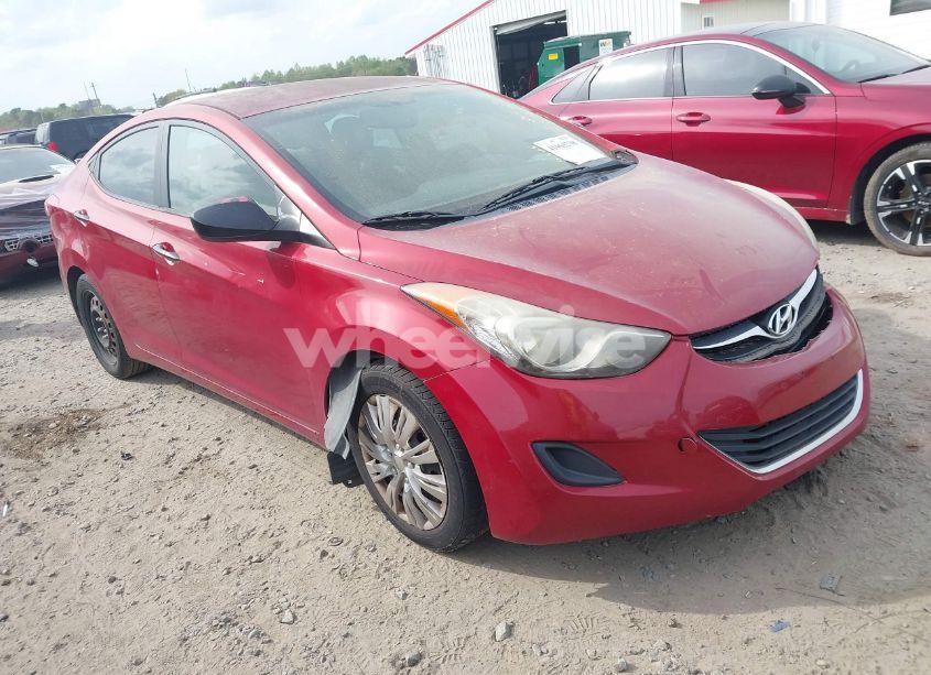 2013 Hyundai Elantra GLS (VIN KMHDH4AE4DU551070) main photo