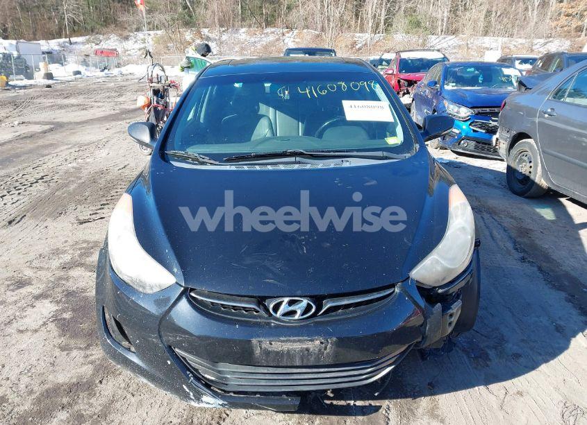 Photo 13 of 2013 Hyundai Elantra LIMITED (VIN KMHDH4AE4DU574977)