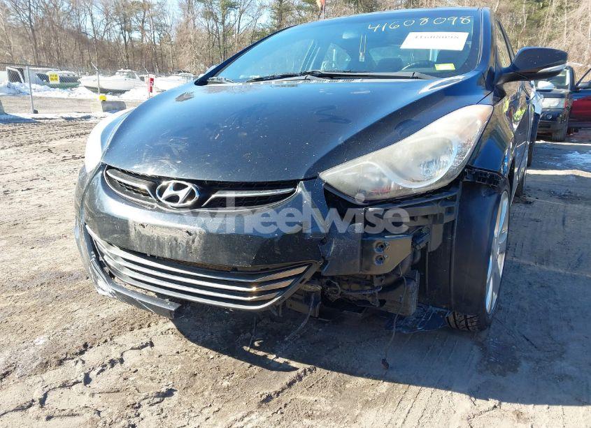 Photo 6 of 2013 Hyundai Elantra LIMITED (VIN KMHDH4AE4DU574977)