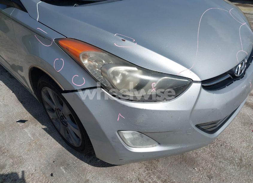 Photo 12 of 2013 Hyundai Elantra LIMITED (VIN KMHDH4AE4DU703817)