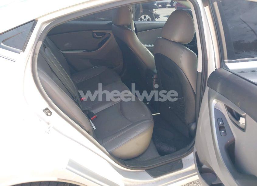 Photo 8 of 2013 Hyundai Elantra LIMITED (VIN KMHDH4AE4DU703817)