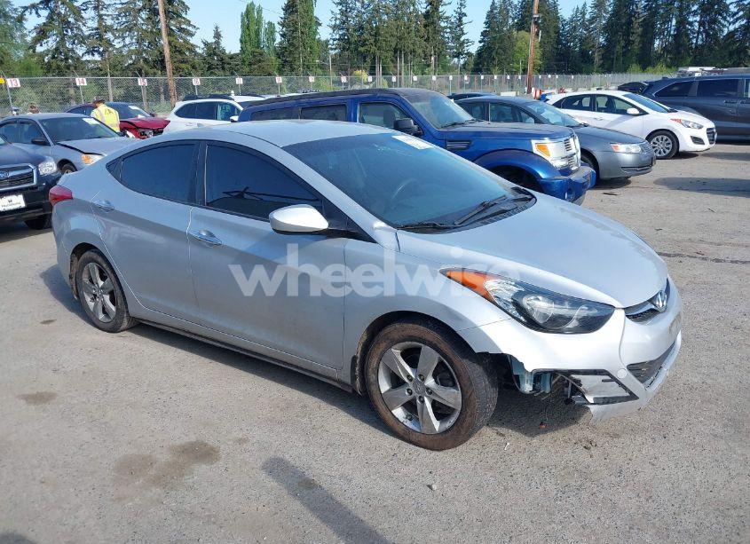 2013 Hyundai Elantra GLS (VIN KMHDH4AE4DU738468) main photo