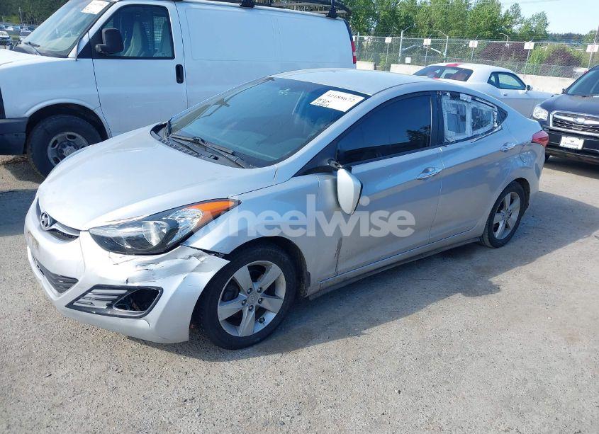 Photo 2 of 2013 Hyundai Elantra GLS (VIN KMHDH4AE4DU738468)
