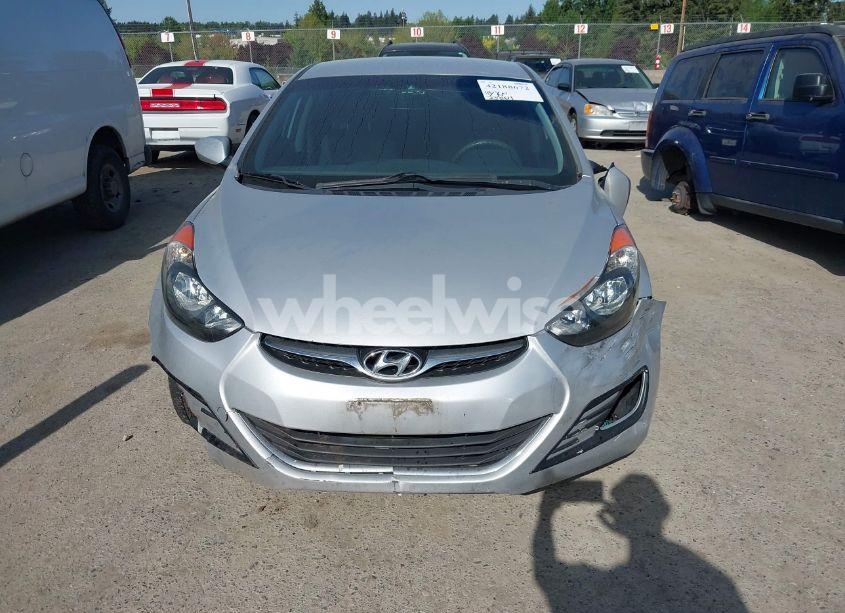 Photo 6 of 2013 Hyundai Elantra GLS (VIN KMHDH4AE4DU738468)