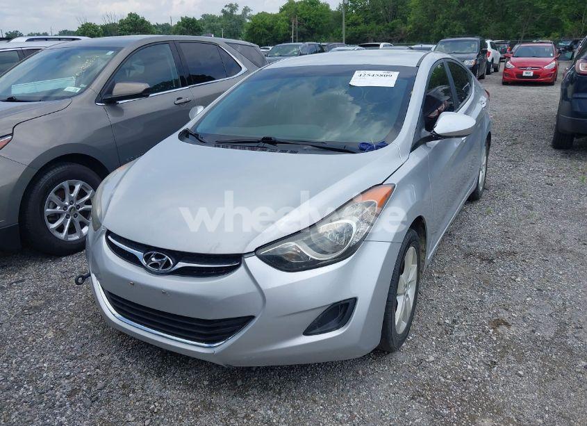 Photo 6 of 2013 Hyundai Elantra GLS (VIN KMHDH4AE4DU999812)