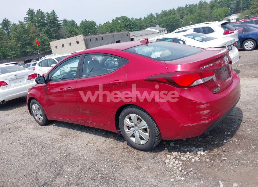 Photo 13 of 2016 Hyundai Elantra SE (VIN KMHDH4AE4GU603267)