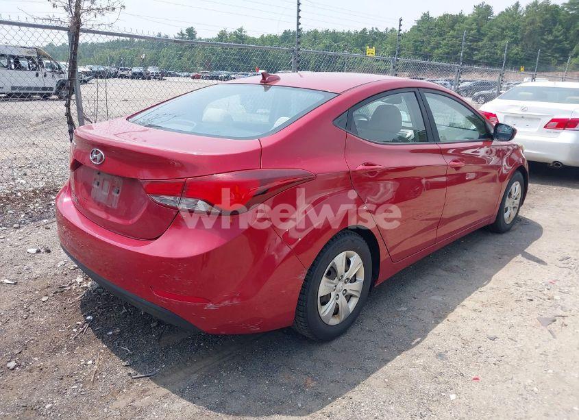 Photo 4 of 2016 Hyundai Elantra SE (VIN KMHDH4AE4GU603267)