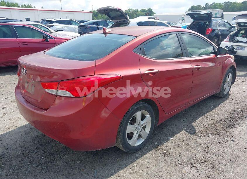Photo 4 of 2011 Hyundai Elantra GLS (ULSAN PLANT) (VIN KMHDH4AE5BU093228)