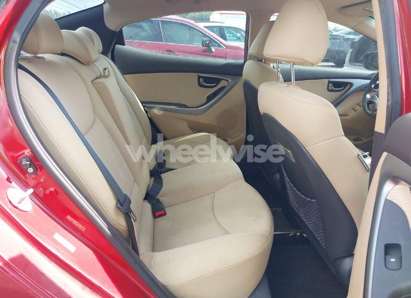 Photo 8 of 2011 Hyundai Elantra GLS (ULSAN PLANT) (VIN KMHDH4AE5BU093228)