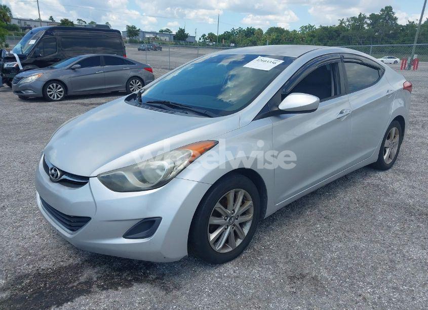 Photo 2 of 2011 Hyundai Elantra GLS (ULSAN PLANT) (VIN KMHDH4AE5BU165951)