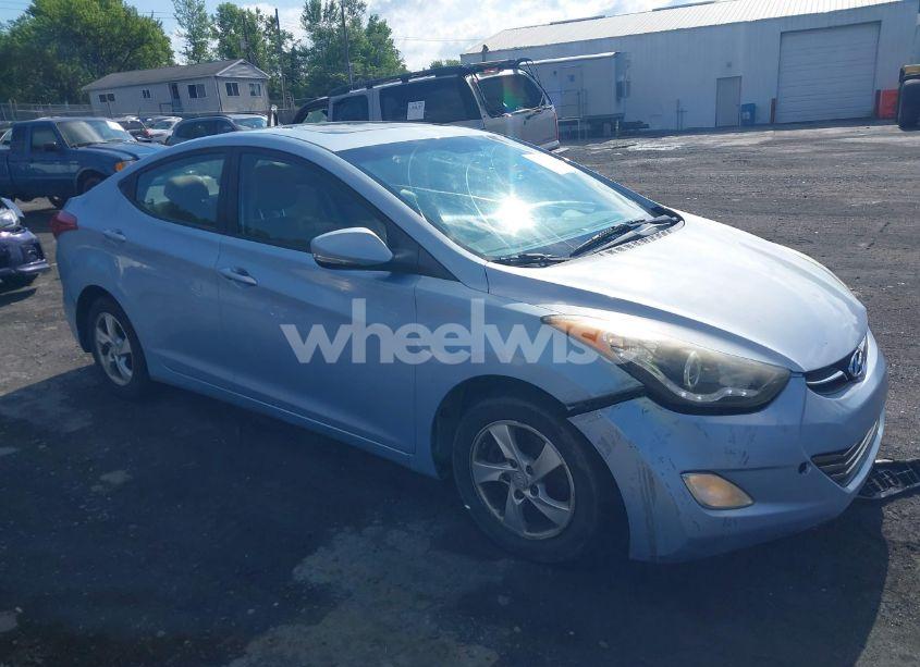 2012 Hyundai Elantra LIMITED (ULSAN PLANT) (VIN KMHDH4AE5CU215491) main photo