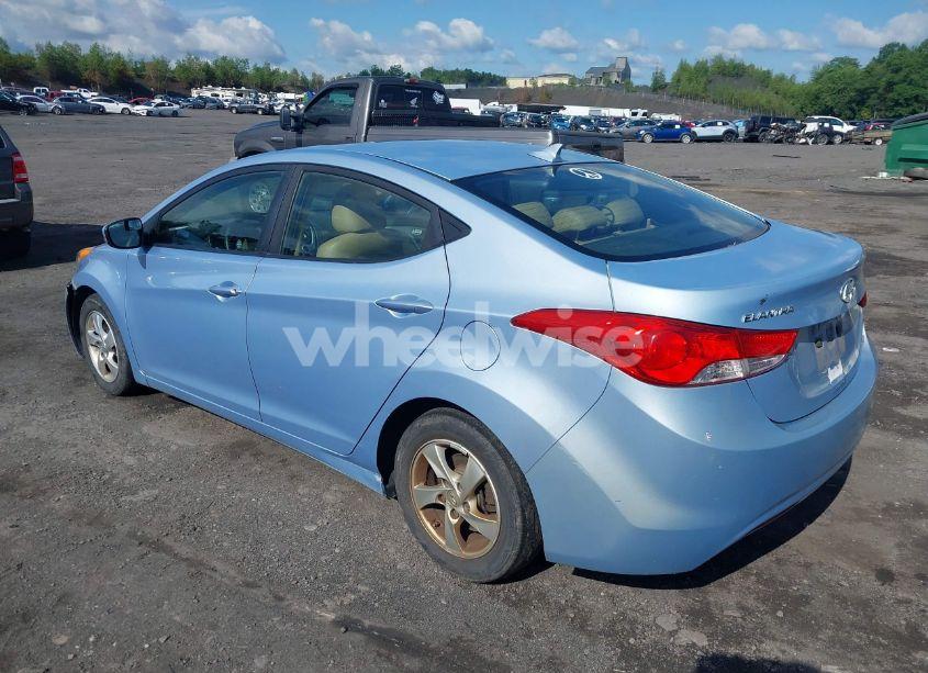 Photo 3 of 2012 Hyundai Elantra LIMITED (ULSAN PLANT) (VIN KMHDH4AE5CU215491)