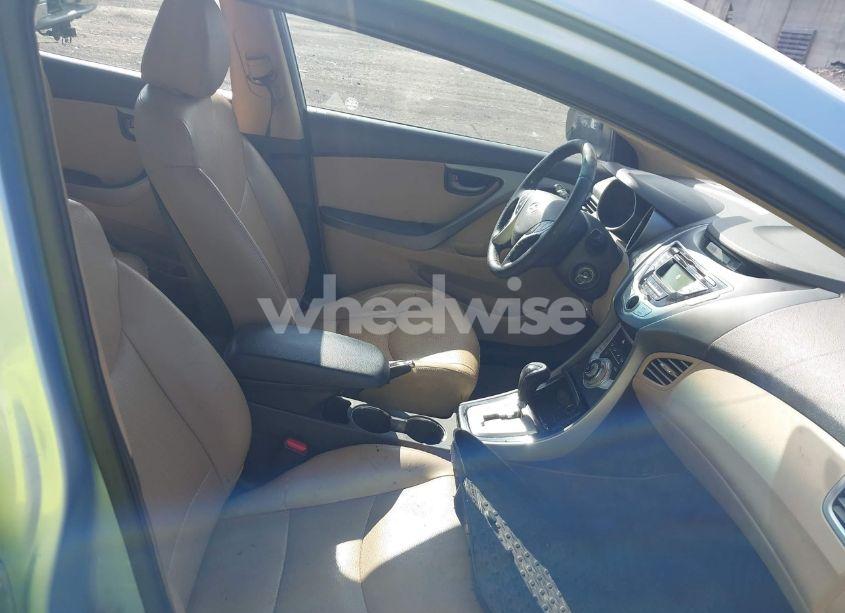 Photo 5 of 2012 Hyundai Elantra LIMITED (ULSAN PLANT) (VIN KMHDH4AE5CU215491)