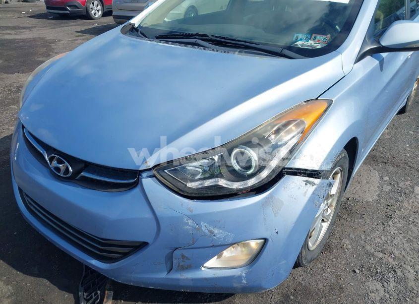 Photo 6 of 2012 Hyundai Elantra LIMITED (ULSAN PLANT) (VIN KMHDH4AE5CU215491)