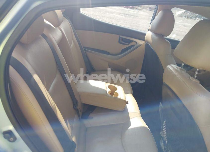 Photo 8 of 2012 Hyundai Elantra LIMITED (ULSAN PLANT) (VIN KMHDH4AE5CU215491)